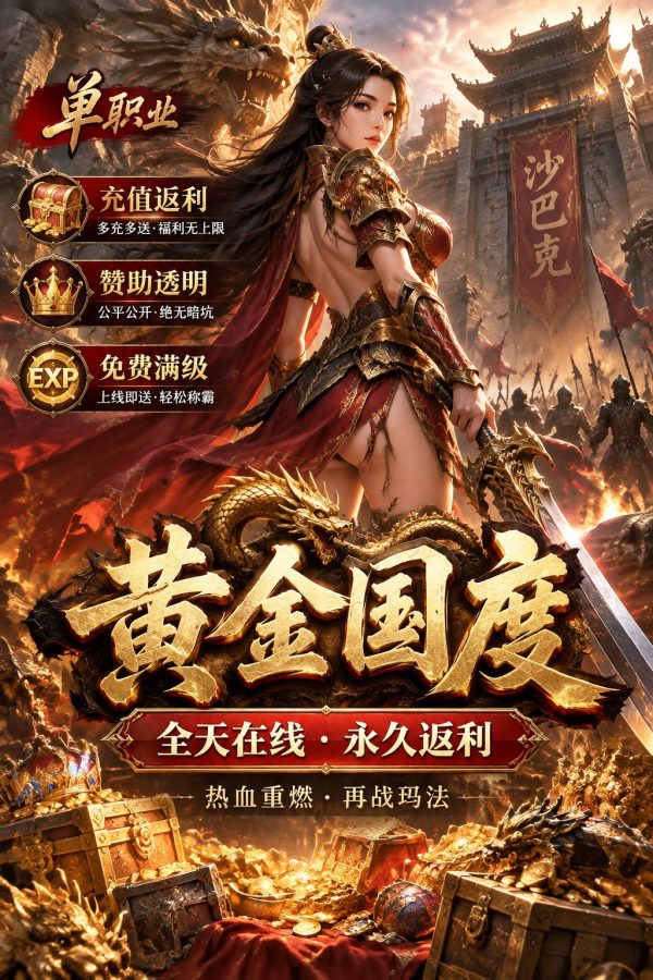充值返利 · 黄金国度