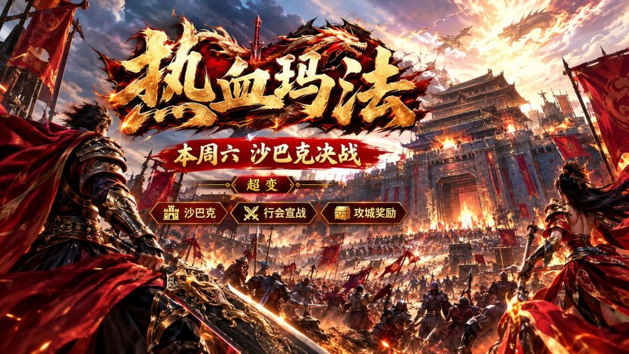 沙巴克攻城 · 热血玛法
